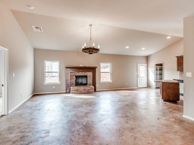 Oklahoma City Custom Home: E Lindsey St Modern Rustic Design