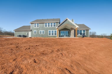 Blanchard Oklahoma Custom Home: CR 1245 Spacious Modern Design